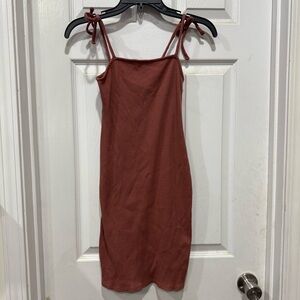 Wild Fable Rust Mini Dress